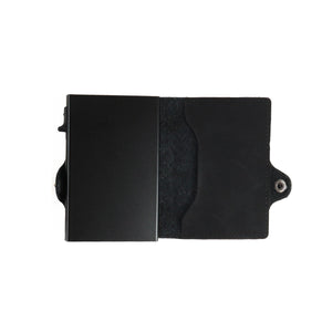 Billetera Tarjetera tipo broche Personalizada con Láser