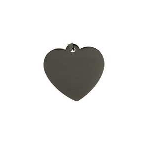 Placa Mascota Corazón Personalizado con Láser