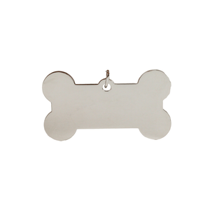 Placa Mascota Hueso Grande Personalizado con Láser