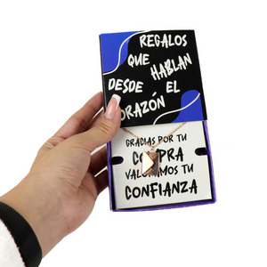 COLLAR CARTA CON SOBRE PERSONALIZADO LÁSER