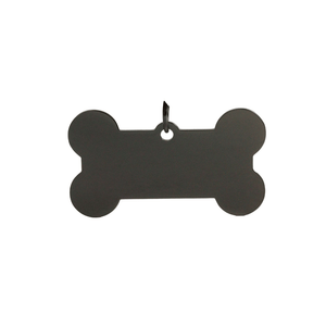Placa Mascota Hueso Grande Personalizado con Láser