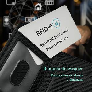 Billetera Tarjetera imantada personalizada a láser con bolsillo para monedas