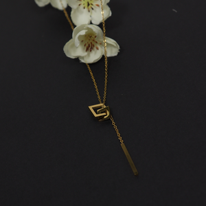 COLLAR RECTÁNGULO PERSONALIZADO A LÁSER