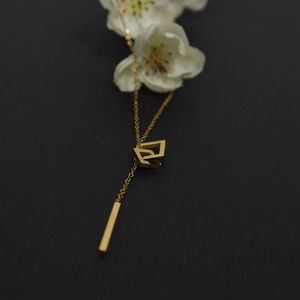 COLLAR RECTÁNGULO PERSONALIZADO A LÁSER