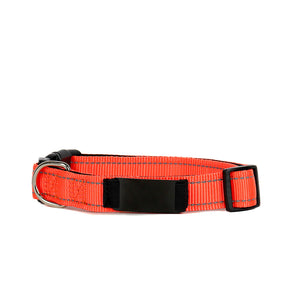 COLLAR REFLECTIVO PERSONALIZADO CON LÁSER PARA PERRO