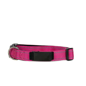 COLLAR REFLECTIVO PERSONALIZADO CON LÁSER PARA PERRO