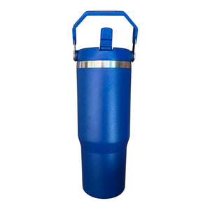 TERMO 890 mL ACERO INOXIDABLE CON AGARRADERA SUPERIOR PERSONALIZADO A LÁSER