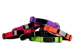 COLLAR REFLECTIVO PERSONALIZADO CON LÁSER PARA PERRO