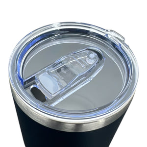 TERMO/VASO 890 mL EN ACERO INOXIDABLE CON AGARRADERA PERSONALIZADO CON LÁSER