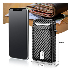 Billetera Tarjetera imantada con bolsillo para billetes (No personalizada)