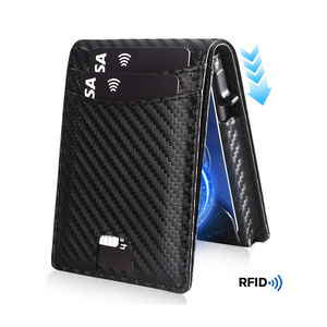 Billetera Tarjetera imantada con bolsillo para billetes (No personalizada)