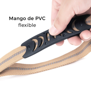 Correa Reflectiva de Alta Calidad con Función Anti-Jalones Doble Agarre
