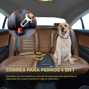 Correa Reflectiva de Alta Calidad con Función Anti-Jalones Doble Agarre