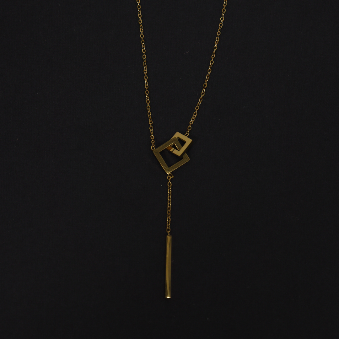 COLLAR RECTÁNGULO PERSONALIZADO A LÁSER