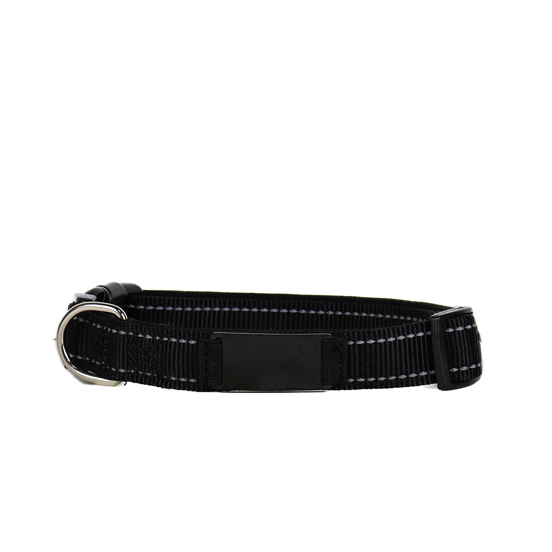 COLLAR REFLECTIVO PERSONALIZADO CON LÁSER PARA PERRO