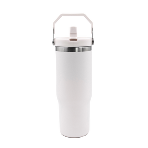 TERMO 890 mL ACERO INOXIDABLE CON AGARRADERA SUPERIOR PERSONALIZADO A LÁSER