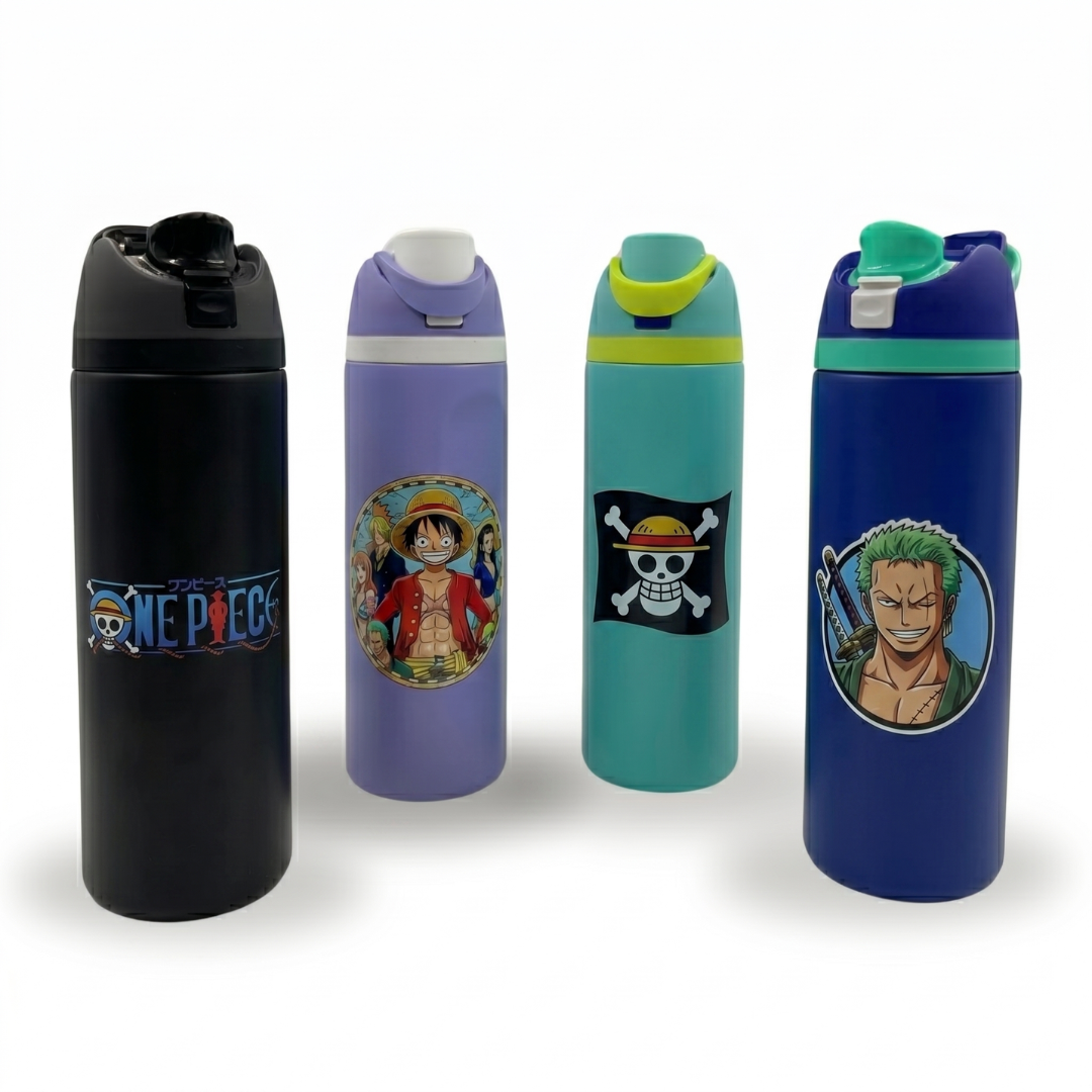 FULL COLOR TERMO 710 ml EN ACERO INOXIDABLE PERSONALIZADO FULL COLOR CON PITILLO ANTIARRUGAS
