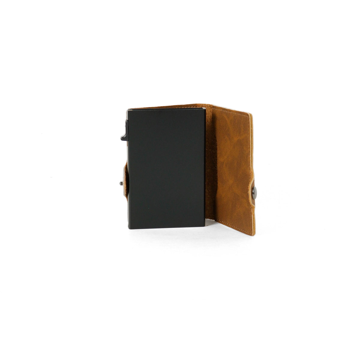 Billetera Tarjetera tipo broche Personalizada con Láser