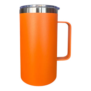 TERMO/VASO LARGO 700 mL EN ACERO INOXIDABLE CON AGARRADERA PERSONALIZADO CON LÁSER