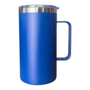 TERMO/VASO LARGO 700 mL EN ACERO INOXIDABLE CON AGARRADERA PERSONALIZADO CON LÁSER