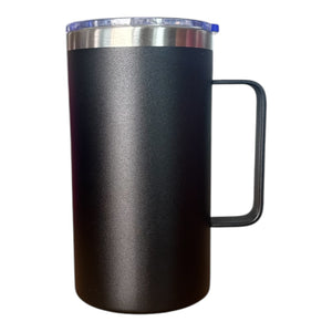 TERMO/VASO LARGO 700 mL EN ACERO INOXIDABLE CON AGARRADERA PERSONALIZADO CON LÁSER