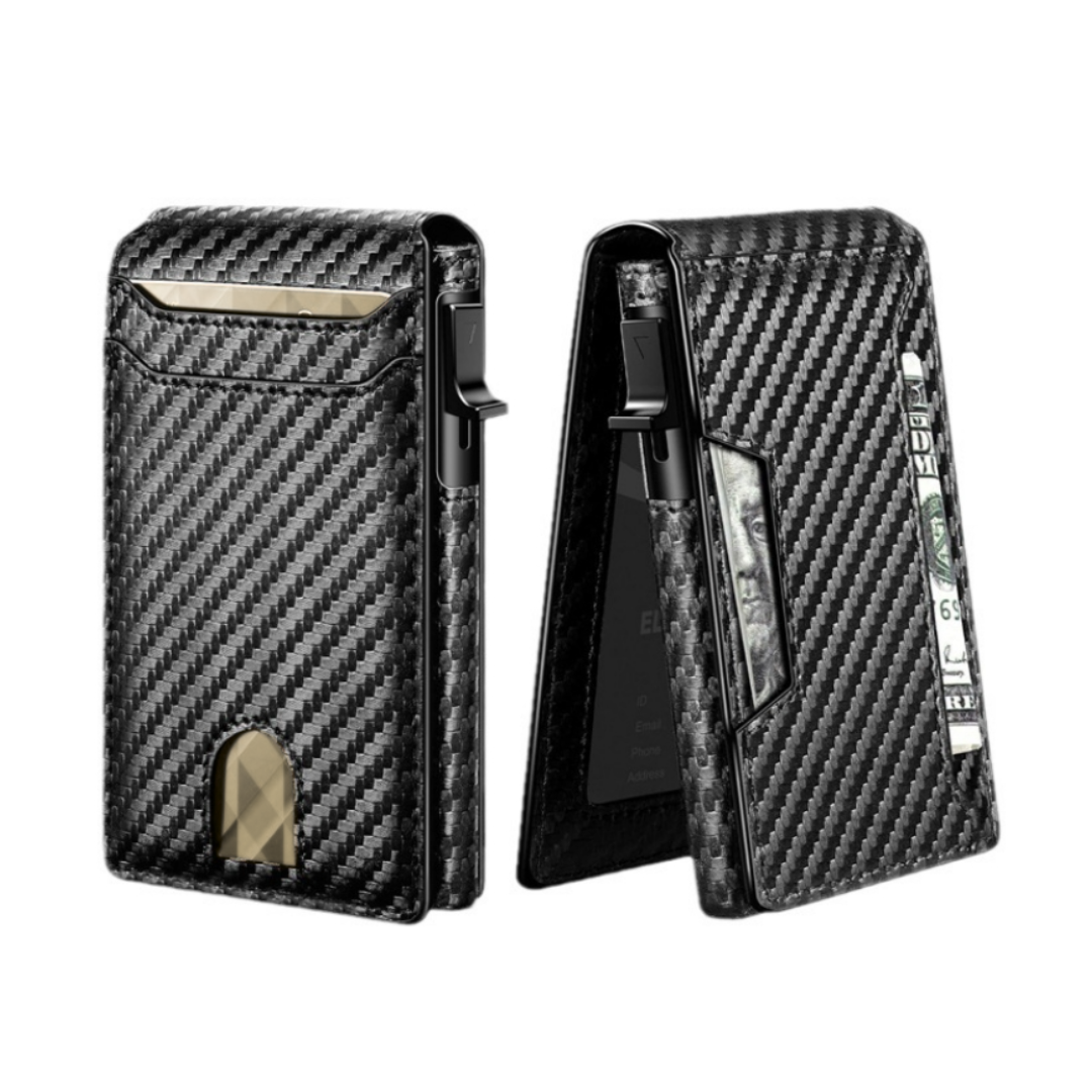 Billetera Tarjetera imantada con bolsillo para billetes (No personalizada)