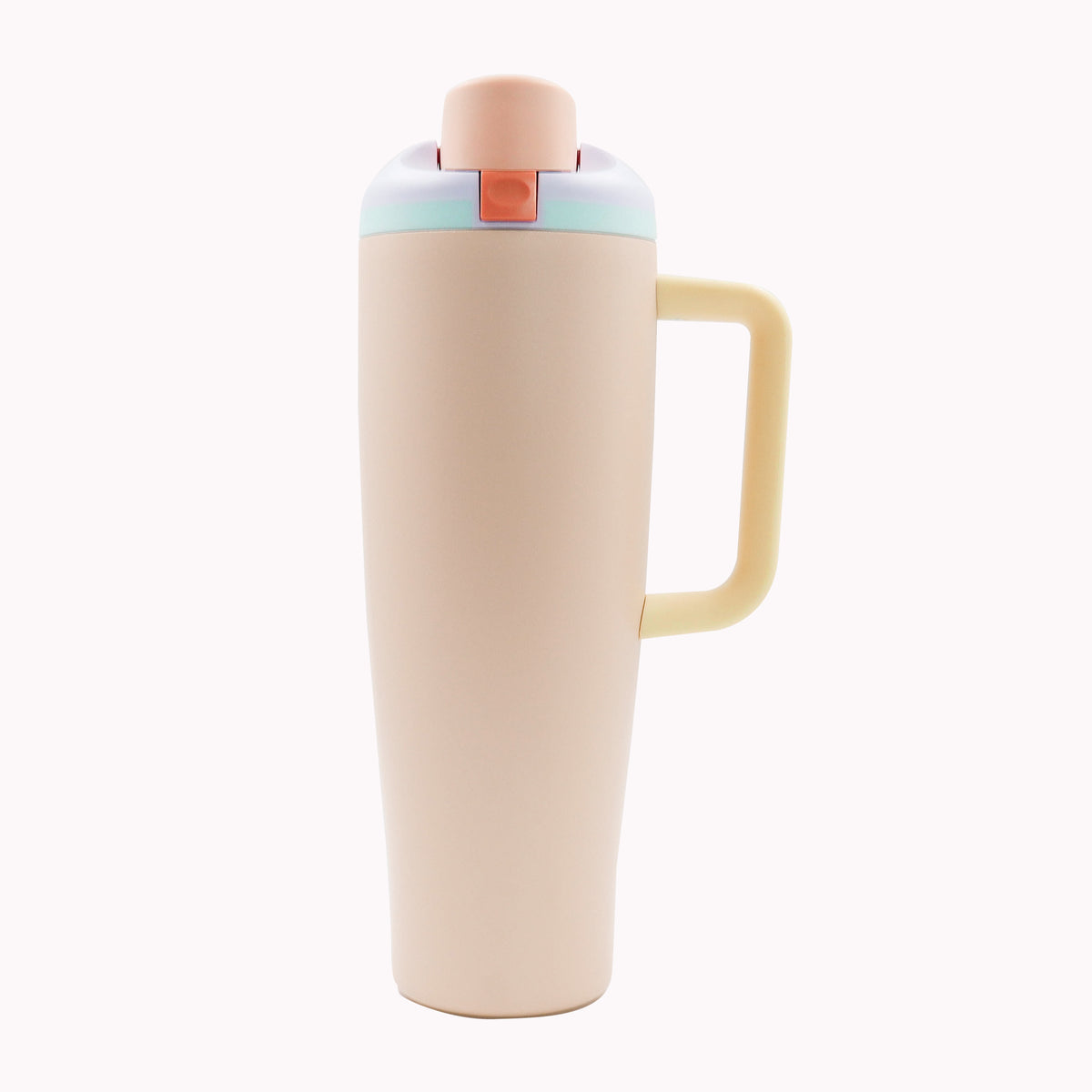 TERMO 1.2 L EN ACERO INOXIDABLE CON AGARRADERA Y BOQUILLA ANTIARRUGAS PERSONALIZADO LÁSER