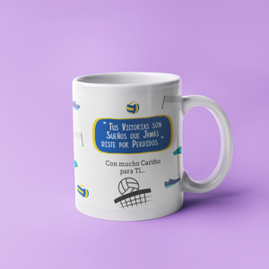 MUG/TERMO -JUGADOR/A DE VOLEIBOL