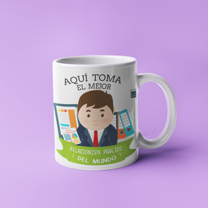 MUG/TERMO -RELACIONISTA PÚBLICO