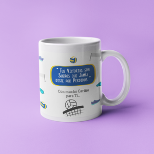 MUG/TERMO -JUGADOR/A DE VOLEIBOL