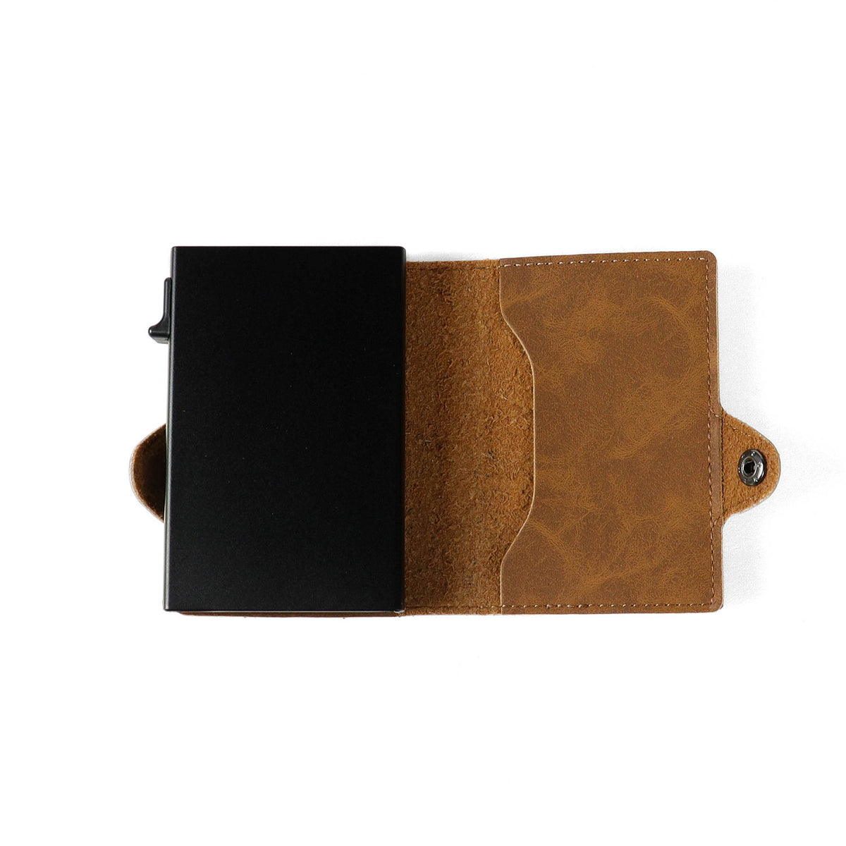 Billetera Tarjetera tipo broche Personalizada con Láser